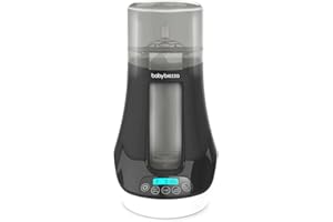 Baby Brezza Electric Baby Bottle Warmer, Breast Milk Warmer + Baby Food Warmer and Defroster - Universal Warmer Fits All Feeding Bottles: Glass, Plastic, Small, Large + Newborn – Digital Display