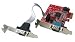 Produktbild LINDY 2 Port Low profile Seriell RS-232, 16 C650, 128 Byte FIFO, PCIe-Karte