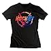 Produktbild Nana-Custom Tees Damen T-Shirt Gr. Large, Schwarz - Schwarz