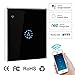 Produktbild leegoal WiFi Alexa lichtschalter, 4400W WLAN Smart Touchscreen-Schalter arbeitet mit Amazon Alexa/Google Home/IFTTT Intelligent für Warmwasserbereiter, Klimaanlage, Wandsockel, Kaffeemaschine