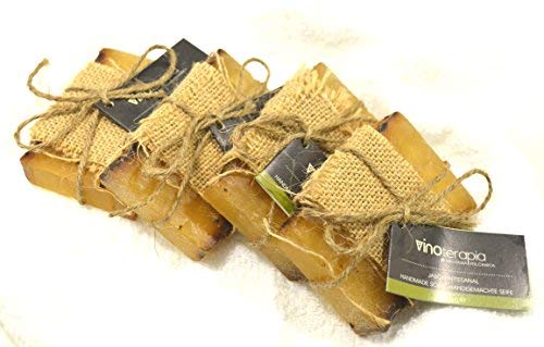 Vinoterapia Jabón Malvasía Volcánica con Aloe Vera 100gr pack 4uds