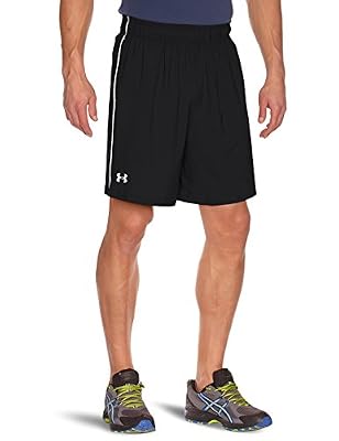 Under Armour Mirage - Short - Multisport 8" - Homme - Multicolore (Noir/Blanc) - Taille: XL