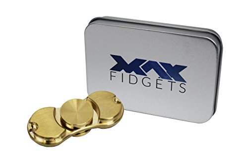 MAX FIDGETS - Fidget Spinner Toy - Ultra Fast & Durable R188 Bearing - 100% Brass - High Quality Durable Metal With High Speed Spin Up To 5 Minutes - Stress Reliever - Hand Spinner - MAX FIDGETS - Fidget Spinner Toy - Ultra Fast & Durable R188 Bearing - 100% Brass - High Quality Durable Metal With High Speed Spin Up To 5 Minutes - Stress Reliever - Hand Spinner -