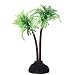 Produktbild guoguod 10 cm Kokosnuss Baum Kunststoff Aquarium Pflanzen ornament für Fisch Tank Landschaft Decor