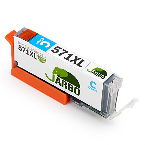 JARBO Kompatibel PGI-570 XL CLI-571 XL Tintenpatronen Hohe Kapazität kompatibel mit Pixma MG5750 MG5751 MG5752 MG5753 MG6850 MG6851 MG6852 MG6853 TS5050 TS5051 TS5053 TS5055 TS6050 TS6051 TS6052 (2 Grossen Schwarz,1 Klein Schwarz,1 Cyan,1 Magenta,1 Gelb) - 4