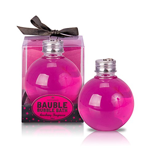 MAD BEAUTY BAUBLE BUBBLE BATH CRANBERRY CHRISTMAS GIFT FOR HER (LIKE MOLTON BROWN)