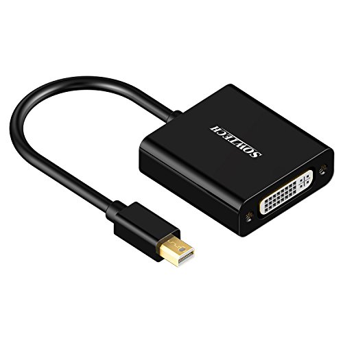 Mini DisplayPort auf DVI, SOWTECH Vergoldet Mini DP zu DVI Male zu Female Kabel Adapter Konverter - 7