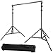 Produktbild Foto Master verstellbar 3 x 2,8 m (Sim2 SM3 W * 9FT) tragbar schwere Hintergrund Support System Kit 3 m * 2,8 m  Stativ ist verstellbar + Carry Bag Professional Photo Studio Hintergründe Kit