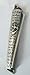 Produktbild Mesusa-Behälter (Mezuzah Case) Mesusa, auch Mezuzah oder Mesusah, Mesusot, bedeutet Türpfosten mit Davidstern Mit 'Shema Yirael' auf dem Hartzinn graviert