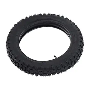 Tire Inner Tube Combo, 80/100 12 Tire Durable Motor Tyre Motocross Inner Tube Scooter Wheels Autocycle Accessories for Dirt Bike Off Road