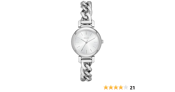 DKNY Orologio Analogico Quarzo Donna con Cinturino in Acciaio Inox NY2664 :  Amazon.it: Orologi