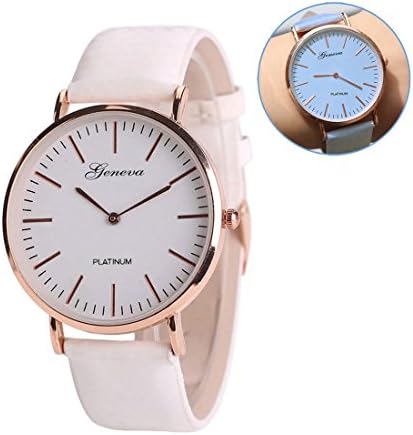 Women Stylish Watch Solar Activated Color Changing Strap Chameleon Band Fashion Elegant Bracelet Quartz Wrist Watch (Blue)