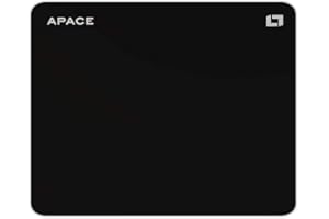 Alfombrilla para ratón Lioncast Apace High Performance Hybrid Gaming para Videojuegos (400 mm x 315 mm, Superficie de Tejido híbrido, Lado Inferior de Silicona Antideslizante, hidrófuga, Lavable)