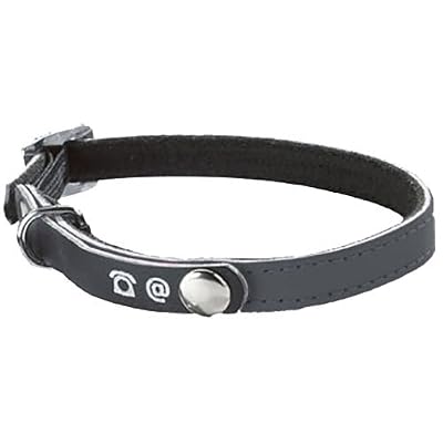 Bobby porte-adress Collier pour chat, gris