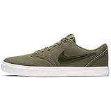  Nike SB Check Solar Cnvs, Zapatillas de Deporte Unisex Adulto, Sequoia/Medium Olive/White 000, 43 EU