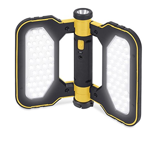 LED Arbeitsleuchte klappbar Werkstattleuchte Taschenlampe Licht Li-ion Lampe - 5