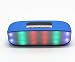 Produktbild TBY Drahtlose Bluetooth-Lautsprecher, High-Power-Dual-Lautsprecher-Sound, Insert TF-Karte, USB-Player, FM-Radio, Freisprech-Anruf, Aux-Audio-Eingang, Intelligent Kompatibel,Blue