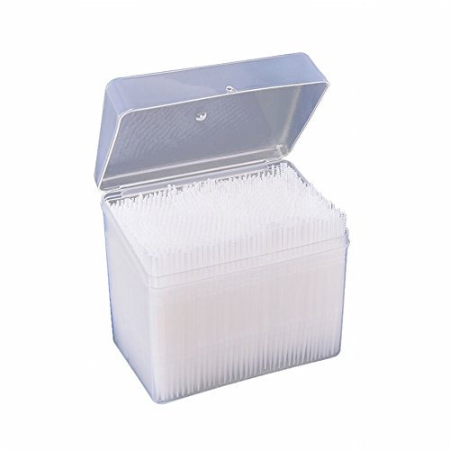 Preisvergleich Produktbild HERME 1100pcs Kunststoff 2-Wege Zahnstocher