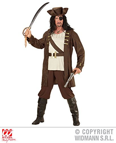 Preisvergleich Produktbild Widmann wdm59243 – Kostüm Pirat, braun, Large