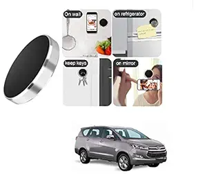 Kozdiko Mini Magnetic Car Dashboard Mount Mobile Phone Holder with Metal Body for Toyota Innova Crysta