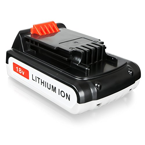 FLAGPOWER 18V 2000mAh Werkzeug Akku für BLACK & DECKER LBXR20 BL2018-XJ GKC1825L GTC1850L20 STC1820 Li-ion Batterie 2.0Ah Accu (2 Stück) - 4