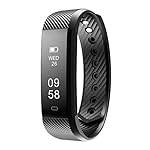 LETSCOM Fitness Tracker Watch with Slim Touch Screen and Wristbands, Wearable Activity Tracker as Pedometer Sleep Monitor for Android and iOS