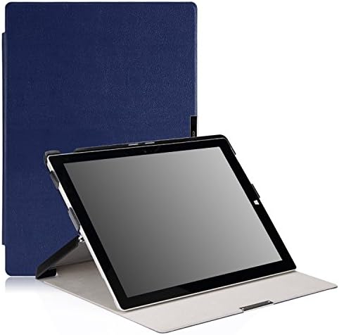 MoKo Microsoft Surface Pro 3 Case Ultra Slim Lightweight Shell Stand Case for Microsoft Surface Pro 3 12 INCH Tablet, INDIGO