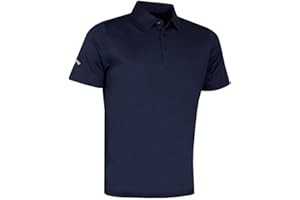CALLAWAY APPAREL Callaway Golf Mens 2024 Swingtech Solid Stretch Moisture Wicking Polo Shirt