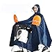 Produktbild Regen Jacke Motorrad Mode Und Frauen Outdoor Mit Einfarbig Motorrad Poncho Unikat Style Kapuze Regenschutz Regenponcho Regen (Color : 4, Size : 4XL)