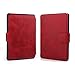 Produktbild Mulbess Ledertasche im Book Case für Amazon alle neue Kindle Paperwhite Tasche Hülle Leder Etui,Wine Rot [Fits All versions: 2012, 2013, 2014 und 2015 New 300 PPI]