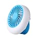 Produktbild Small Powerful Table Tower Fan, Mini Portable USB Battery Fan Handheld Cooler Fan for Students, Office Ladies & Gentleman, Travel Fan with Water for Travelers(Blue) by leduole