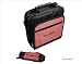 Produktbild New Baby Pink und Schwarz Twin Fach Deluxe Tragetasche für HTC Flyer Tablet