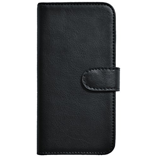 Slabo Flip Case Cover in Bookstyle für LG L90 – TOP QUALITÄT – schwarz | black - 6