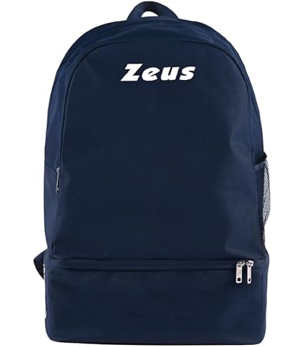 Borsa Voluntas Per Zeus Fondo Rigido, Borsone Sport 69 Litri, In Poliestere Con Scomparto Per Scarpe, Tracolla Regolabile, Per Calcio, Calcetto, Palestra, Viaggio