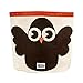 ALLTOP Premium Cartoon Foldable Cotton Line Laundry Basket Folding Children Toys Organiser Storage Basket Clothes Holder, Owl Pattern