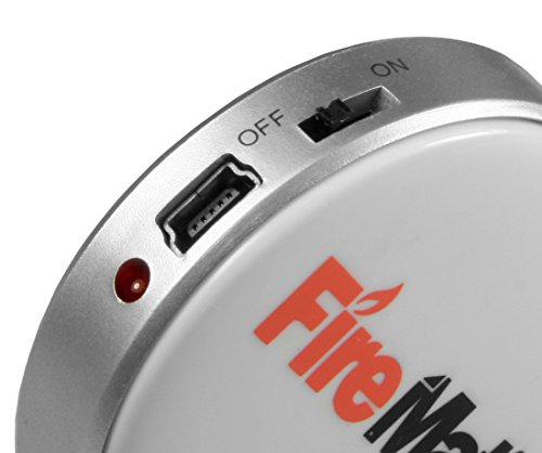 FireMat USB Elektronisches Feuerzeug (weiss) - 3