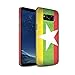 Produktbild Stuff4® Matte Snap-On Hülle/Case für Samsung Galaxy S8/G950 / Myanmar/Burma Muster/Asien Flagge Kollektion