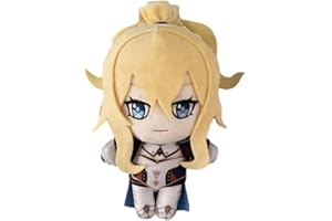 HANAIETTE 1PC Genshin Plush pillow Genshin Impact Plush Stuffed Cosplay Costume Props for Game Fans (Jean)