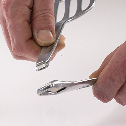 Westmark Doppel-Pfannenwender/Grillzange, Länge: 27,5 cm, Aluminium, Duetto, Silber, 21102260 - 4