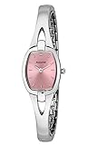 Accurist Damen Rosa Zifferblatt Edelstahl Zifferblatt Armbanduhr lb1520p