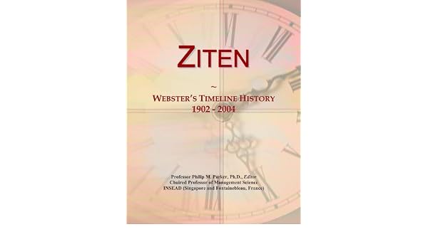 Buy Ziten Websters Timeline History 1902 2004 Book Online At