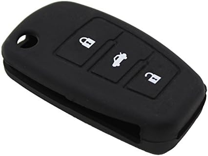 Heart Horse Silicone Car Key Cover for Audi A1 A3 A4 A5 A6 A7 A8 R8 TT S5 S6 S7 S8 Sq5 Q5 Q7 RS5 Fold Flip Remote Key Case Fob