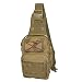 Produktbild Outdoor Tactical Sling Bag Cross-Body-Brust Rucksack Militär Schulter Pack EDC MOLLE-Fliegen Fischen Packungen für iPad Nylon Camping Hiking Trekking Reise Daypack, khaki
