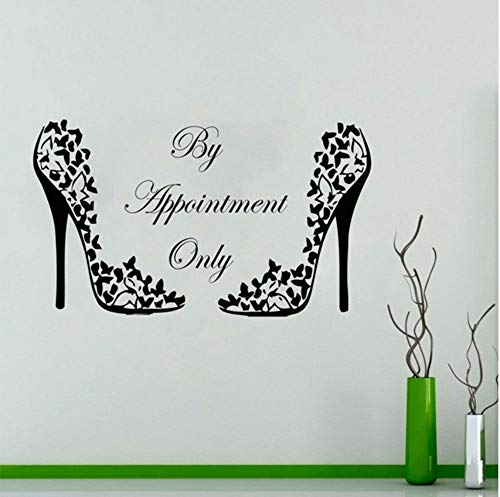 Lsfhb High Block Talons Motif Styling Sticker Robe Chaussures Vinyle Autocollant Pompes Plateforme Chaussures Dames De Mode Fille Modèle 57X33 Cm
