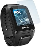 3 x atFoliX Screen Protection Film TomTom Spark Screen Protector - FX-Clear crystal clear