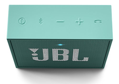 JBL Go Ultra Wireless Bluetooth Lautsprecher (3,5 mm AUX-Eingang, geeignet fÃ¼r Apple iOS und Android Smartphones, Tablets und MP3 gerÃ¤ten) tÃ¼rkis