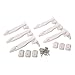 Dreambaby Spring Latches - Extra Value (Pack of 6, White)