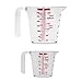 Produktbild Masterein 2 Stück Multifunktionale Klar Griff Cup Set Kunststoff Maßstab Messbecher Backen-Werkzeuge Küche