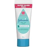 Johnson's Milk + Rice Cream, with Milk extracts and Vitamin E to Replenish Moisture, pH Balanced, 200gm, White