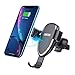 Price comparison product image CHOETECH 7.5W Fast Wireless Car Charger Mount Compatible with Apple iPhone XR/XS/XS Max/X/8/8Plus,10W for Galaxy Note 9/S9/S8/Note 8,5W for HUAWEI Mate 20Pro Gravity Wireless Car Charger Phone Holder